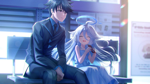 画像ギャラリー No.021のサムネイル画像 / Keyの新作キネティックノベル「虹彩都市」，予約受付を開始。近未来を舞台に，世界の秩序を崩壊させかねない「チートPlant」を追う捜査官を描く
