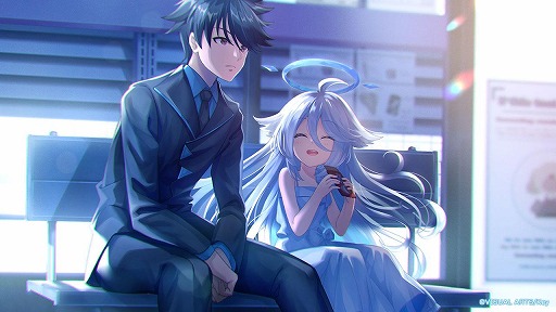 画像ギャラリー No.006のサムネイル画像 / Keyの新作キネティックノベル「虹彩都市」本日リリース。ARアバターの少女と捜査官が世界秩序崩壊の危機に挑むサイバークライムサスペンス