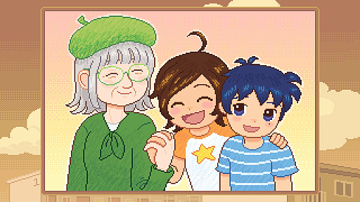 画像ギャラリー No.002のサムネイル画像 / 大好きなおばあちゃんのために団地の夏祭りを復活させよう。「Danchi Days」は，明るく楽しいゲーム体験の中に，社会的なメッセージをほどよく組み込んだADVだ［BitSummit］