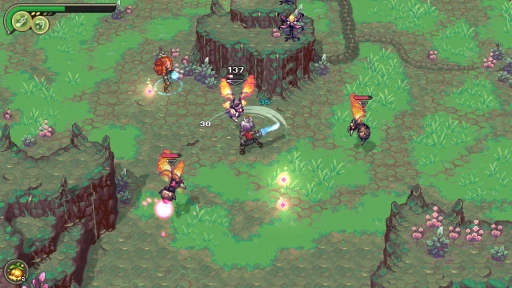 画像ギャラリー No.006のサムネイル画像 / 「CrossCode」チームの最新作「Alabaster Dawn」をプレイ。グラフィックスとアクションの両面が強化された正統進化作［BitSummit］