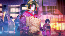 画像ギャラリー No.002のサムネイル画像 / ミステリーADV「転生遊郭: Ghost Traveler」，PC/Switch向けに10月16日にリリース。AIとの共同作業をコンセプトに，各種生成AIを活用