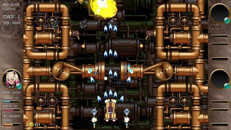画像ギャラリー No.016のサムネイル画像 / ツインビーのShuzilow.HA氏をはじめ多数のクリエイターが参加。新作縦型STG「バウンティシスターズ」，Switch向けに12月18日リリース