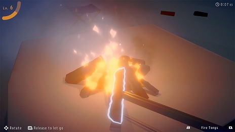 画像ギャラリー No.010のサムネイル画像 / 焚き火を大きく育てるゲーム「チルっと焚き火ソン」，Switch2で配信開始