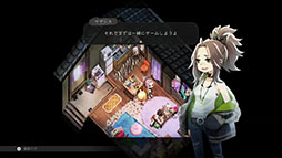 画像ギャラリー No.018のサムネイル画像 / 「ほの暮しの庭」,ゲームの舞台「彼ヶ津村」の住民たちが公開に。仲を深めると家に招待してくれる