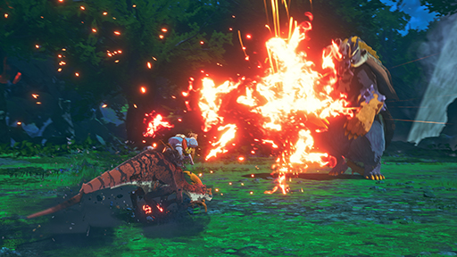 画像ギャラリー No.005のサムネイル画像 / 「モンスターハンターストーリーズ3　〜運命の双竜〜」，絶滅危惧種のタマゴを保護して「里孵し」を行う一連のゲームサイクルが明らかに