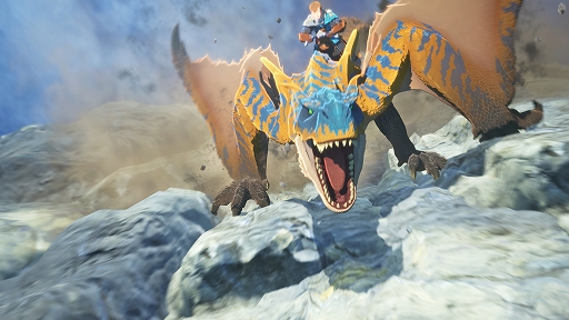画像ギャラリー No.013のサムネイル画像 / 「モンスターハンターストーリーズ3」,発売と同時に手に入る2つの無料DLCやセーブデータ連動特典,登場モンスターの情報などを紹介