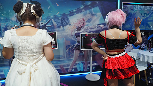画像ギャラリー No.003のサムネイル画像 / PCでもスマホでも，カメラさえ付いていれば踊れる。AI活用の3Dダンスリズムゲーム「ダンシングナイト：カーニバル」［CJ2025］