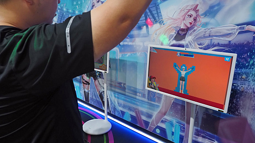 画像ギャラリー No.013のサムネイル画像 / PCでもスマホでも，カメラさえ付いていれば踊れる。AI活用の3Dダンスリズムゲーム「ダンシングナイト：カーニバル」［CJ2025］