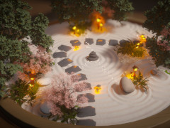 砂紋を描いたり，池を掘ったり。禅の庭をゆったり作るシム「Dream Garden」，11月3日にリリース。Steamで体験版を配信中