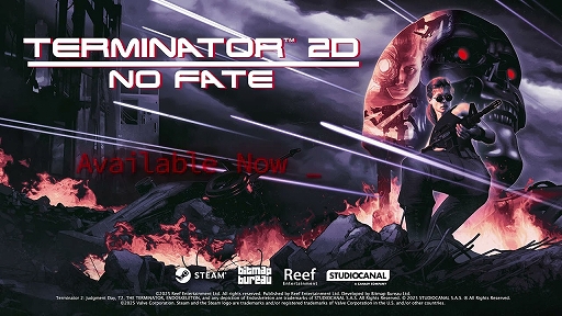 画像ギャラリー No.001のサムネイル画像 / 映画「ターミネーター2」の2D横スクロールACT「Terminator 2D: NO FATE」，PC / コンシューマ向けに本日リリース