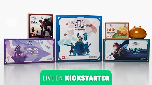 画像ギャラリー No.001のサムネイル画像 / 「Risk of Rain: The Board Game」のクラウドファンディングがKickstarterで実施中。目標額の837％におよぶ約6000万円の支援を獲得