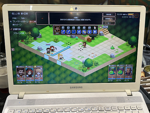 画像ギャラリー No.004のサムネイル画像 / シミュレーションRPG「異世界冒険者ギルド」を紹介。ローグライク要素と，かわいいキャラクターが特徴［BIC2025］