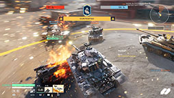 画像ギャラリー No.012のサムネイル画像 / 「World of Tanks:HEAT」,10対10のコンクエストや5対5のハードポイントなど,4つのゲームモードを紹介する映像が公開に