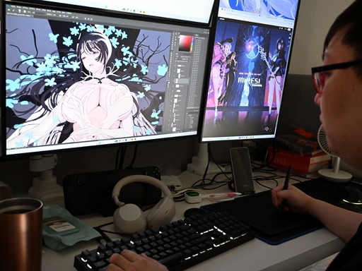 画像ギャラリー No.009のサムネイル画像 / ［インタビュー］10万ポリゴンに込めたムチムチ感と曲線美。「MIRESI：視えない未来」AD・ヒョルラ氏の肉德イラストを，そのまま3Dで再現する挑戦の舞台裏