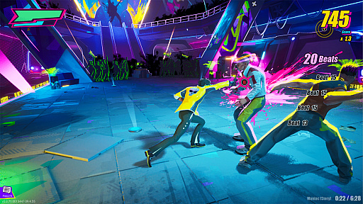 画像ギャラリー No.005のサムネイル画像 / リズムベースの格闘ゲーム「Dead as Disco」，ストリーマー向けにも考慮された爽快感溢れる傑作を体験［gamescom］