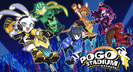 画像ギャラリー No.005のサムネイル画像 / ピョンピョン跳ねて敵の陣地を奪い取る，リズミック陣取りバトルゲーム「POGO Stadium」Switch版をリリース。最新トレイラーを公開