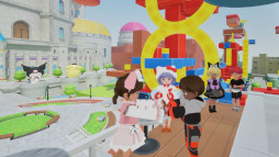 画像ギャラリー No.002のサムネイル画像 / ソーシャルVRゲーム「Hello Kitty Skyland」，アーリーアクセスを12月23日に開始。レースゲーム「Sky Dash」などの主要コンテンツを公開予定