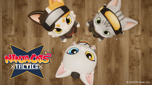 画像ギャラリー No.004のサムネイル画像 / 音声でネコ忍者を育てて戦うタクティカルRPG「NINJA CATS: Tactics」,東京ゲームショウ2025に出展