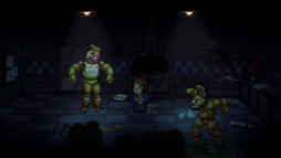 画像ギャラリー No.014のサムネイル画像 / 「Five Nights at Freddy's　Into the Pit」PS5 / Switch版を11月20日に発売。ドットで描かれる恐怖の5夜