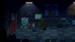 画像ギャラリー No.015のサムネイル画像 / 「Five Nights at Freddy's　Into the Pit」PS5 / Switch版を11月20日に発売。ドットで描かれる恐怖の5夜