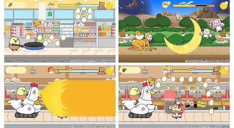 画像ギャラリー No.003のサムネイル画像 / サンリオキャラクター「ぐでたま」が乗り物に乗ってゴールを目指す。Switch向け横スクロールアクション「ぐでたまらん」，9月18日に発売