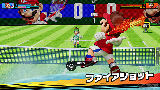 画像ギャラリー No.024のサムネイル画像 / 今度のマリオテニスは,ラケット次第で試合の流れが変わる! シリーズ最多キャラ&遊びもストーリーも充実した「マリオテニス フィーバー」を紹介