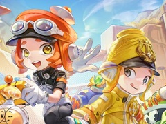Switch版「ポッピュコム」の発売日が12月4日に決定。最大4人で遊べる協力プレイ専用のアクションゲーム