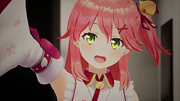 画像ギャラリー No.003のサムネイル画像 / ホロライブのさくらみこさんが「別の未来の世界線」へとワープしてしまうADV「Holo ADV: SakuraSingularity.exe」，体験版を配信開始