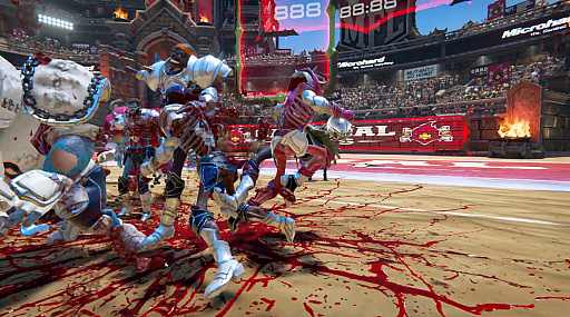 画像ギャラリー No.003のサムネイル画像 / 爆破に銃撃，審判買収。何でもありの「Mutant Football League 2」，12月10日に正式リリース