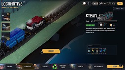 画像ギャラリー No.002のサムネイル画像 / 列車で戦うデッキ構築型ローグライト「Fogpiercer」,PC向けに7月17日発売。極寒の荒野を駆け抜けながら最強の列車とデッキを作り上げる