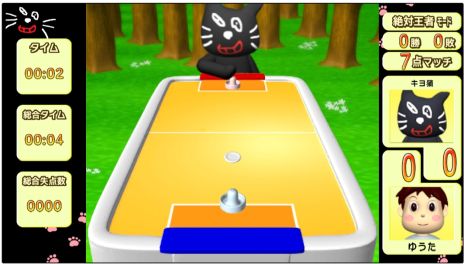画像ギャラリー No.006のサムネイル画像 / 懐かしの鬼畜ゲー「エアホッケー」，ゲーム実況者キヨさんとのコラボイベントを本日18：00から開始。3つの難度でキヨ猫と勝負できる