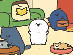 SNSで話題のWebアニメをゲーム化。「お文具といっしょ ユルっとポチっと遊びましょ」Switch向けに本日発売。20種類のプチゲームを収録