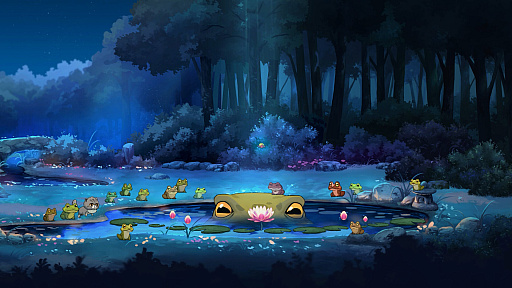 画像ギャラリー No.008のサムネイル画像 / 猫とカエルの絆を描く「Princess of the Water Lilies」(ほぼ日 インディーPick Up!)