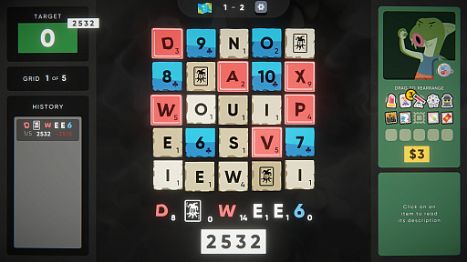 画像ギャラリー No.011のサムネイル画像 / 言葉を見つけて戦うローグライクワードパズル「Cursed Words: The Word Game That Isn't」(ほぼ日 インディーPick Up!)