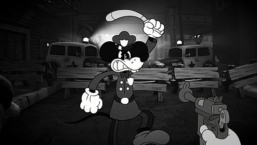 画像ギャラリー No.003のサムネイル画像 / 1930年代の白黒カートゥーンで描かれるブーマーシューターFPS「MOUSE:やとわれの探偵」(ほぼ日 インディーPick Up!)