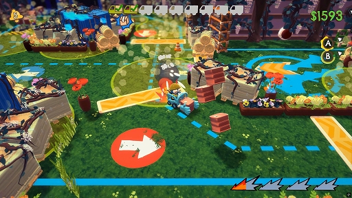 画像ギャラリー No.006のサムネイル画像 / ブーストとドリフトを搭載したフォークリフトで荷物を最速で運べ! 安全性は二の次な倉庫で働くドタバタ協力ACT「Crashout Crew」,配信開始