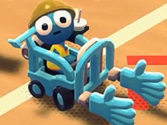 ブーストとドリフトを搭載したフォークリフトで荷物を最速で運べ！ 安全性は二の次な倉庫で働くドタバタ協力ACT「Crashout Crew」，配信開始