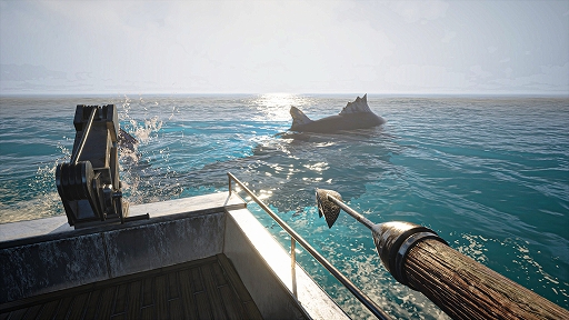 画像ギャラリー No.003のサムネイル画像 / チラズアート新作「UMIGARI | ウミガリ」,Steamで配信開始。奇妙な魚が現れる霧深い海を探索する一人称視点の銛漁ゲーム