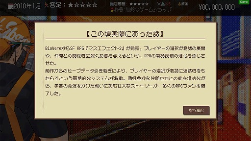 画像ギャラリー No.012のサムネイル画像 / ゲーム業界の変遷を追体験できる経営SLG「ゲームショップ斜陽」,特別体験版で“困難期”を先行プレイ可能に。製品版は4月にリリース予定