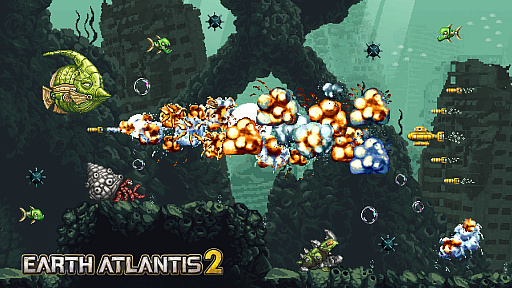 画像ギャラリー No.002のサムネイル画像 / 「日本のゲーマーの声に応えたかった」 Pixel Perfex CEOが語る,「Earth Atlantis 2」を“レトロSTG”にした理由