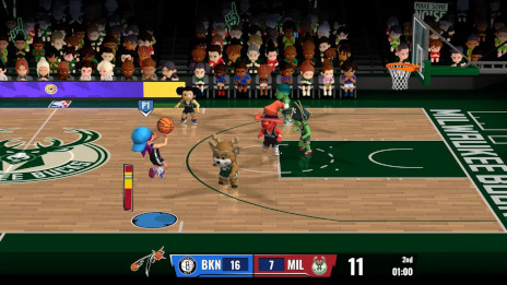 画像ギャラリー No.005のサムネイル画像 / 「NBA BOUNCE」，コンシューマ版をリリース。NBAの公式ライセンスを受けた，3対3のバスケットボールゲーム