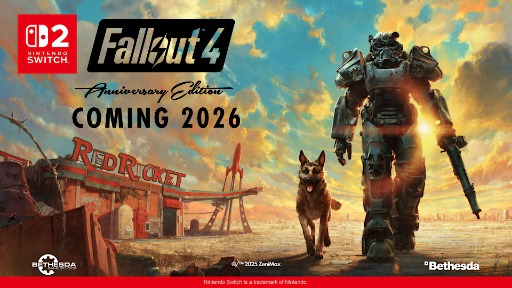 画像ギャラリー No.001のサムネイル画像 / 「Fallout Day 2025」まとめ。10周年記念の「Fallout 4: Anniversary Edition」,11月10日発売。Nintendo Swtich 2版は,2026年登場予定