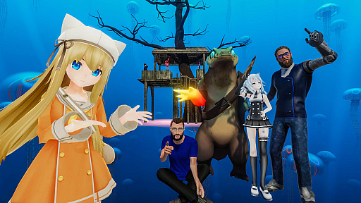 画像ギャラリー No.002のサムネイル画像 / 仮想空間を楽しむ「VRChat」,iOS版とAndroid版の正式サービスがついにスタート