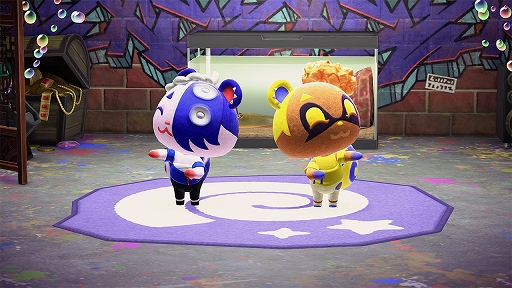 画像ギャラリー No.006のサムネイル画像 / 「あつまれ どうぶつの森」,「スプラトゥーン レイダース」コラボのマイデザイン配布開始。イカのタンクトップとコジャケのうちわが登場