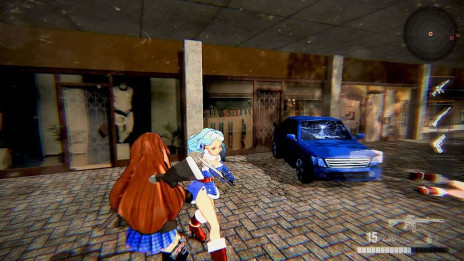 画像ギャラリー No.007のサムネイル画像 / 美少女TPS「バンバンガールズ 萌えパニック」，Switch向けにリリース。2人の美少女が特殊部隊を結成し，国際テロ組織「萌えピンク」に立ち向かう