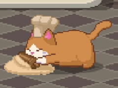 電車をカスタマイズしてネコのお客さんをもてなす放置系シム「ネコの車掌さん」，Steamで配信中