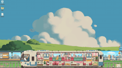 画像ギャラリー No.020のサムネイル画像 / 電車をカスタマイズしてネコのお客さんをもてなす放置系シム「ネコの車掌さん」,Steamで配信中