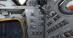 画像ギャラリー No.033のサムネイル画像 / 膨大な数のスイッチや計器におののく。「Reentry - A Space Flight Simulator」で,アポロ宇宙船の操縦(のごく一部)を体験してみた
