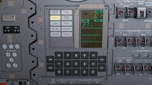 画像ギャラリー No.039のサムネイル画像 / 膨大な数のスイッチや計器におののく。「Reentry - A Space Flight Simulator」で,アポロ宇宙船の操縦(のごく一部)を体験してみた