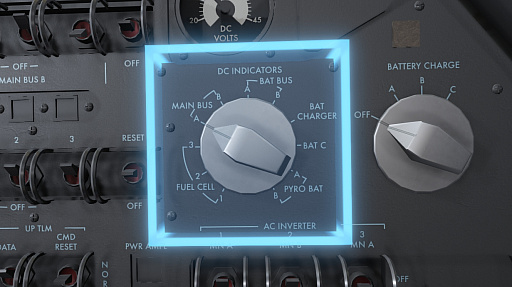 画像ギャラリー No.043のサムネイル画像 / 膨大な数のスイッチや計器におののく。「Reentry - A Space Flight Simulator」で,アポロ宇宙船の操縦(のごく一部)を体験してみた
